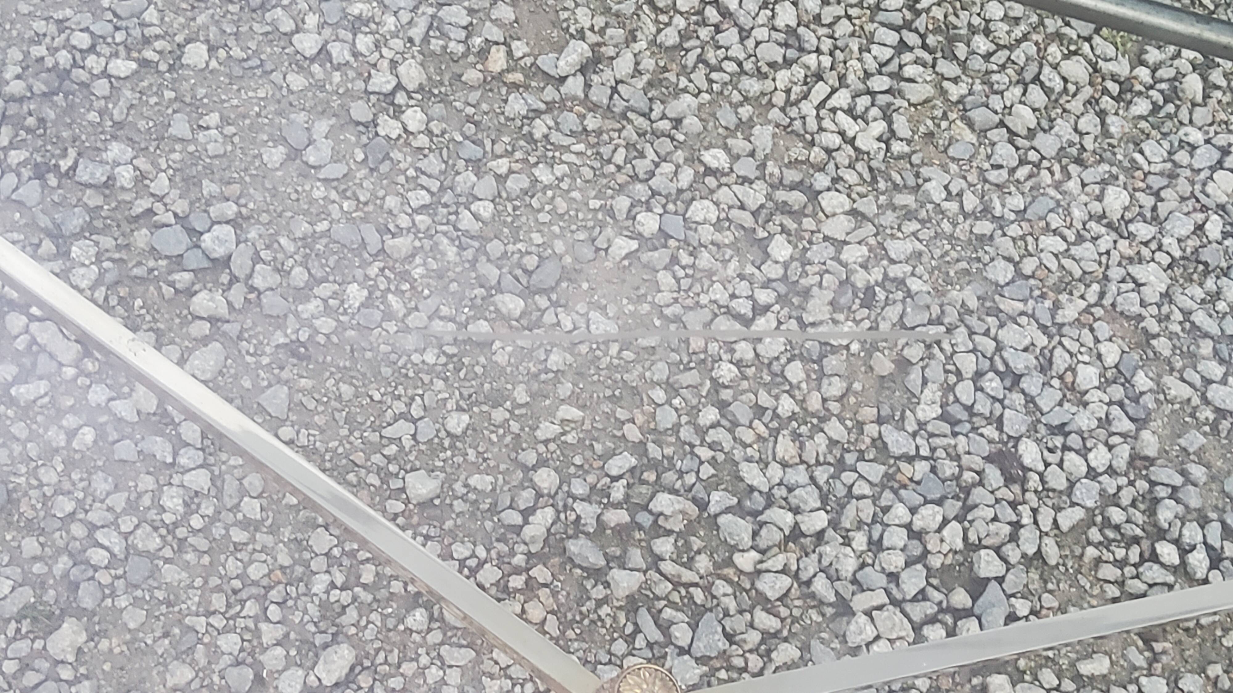 Coffee table of the 70s in neo-classical style gilded metal base and chrome smoked glass top