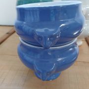 6 antique soup bowls