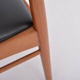 Single Danish Midcentury Modern Teak Chair