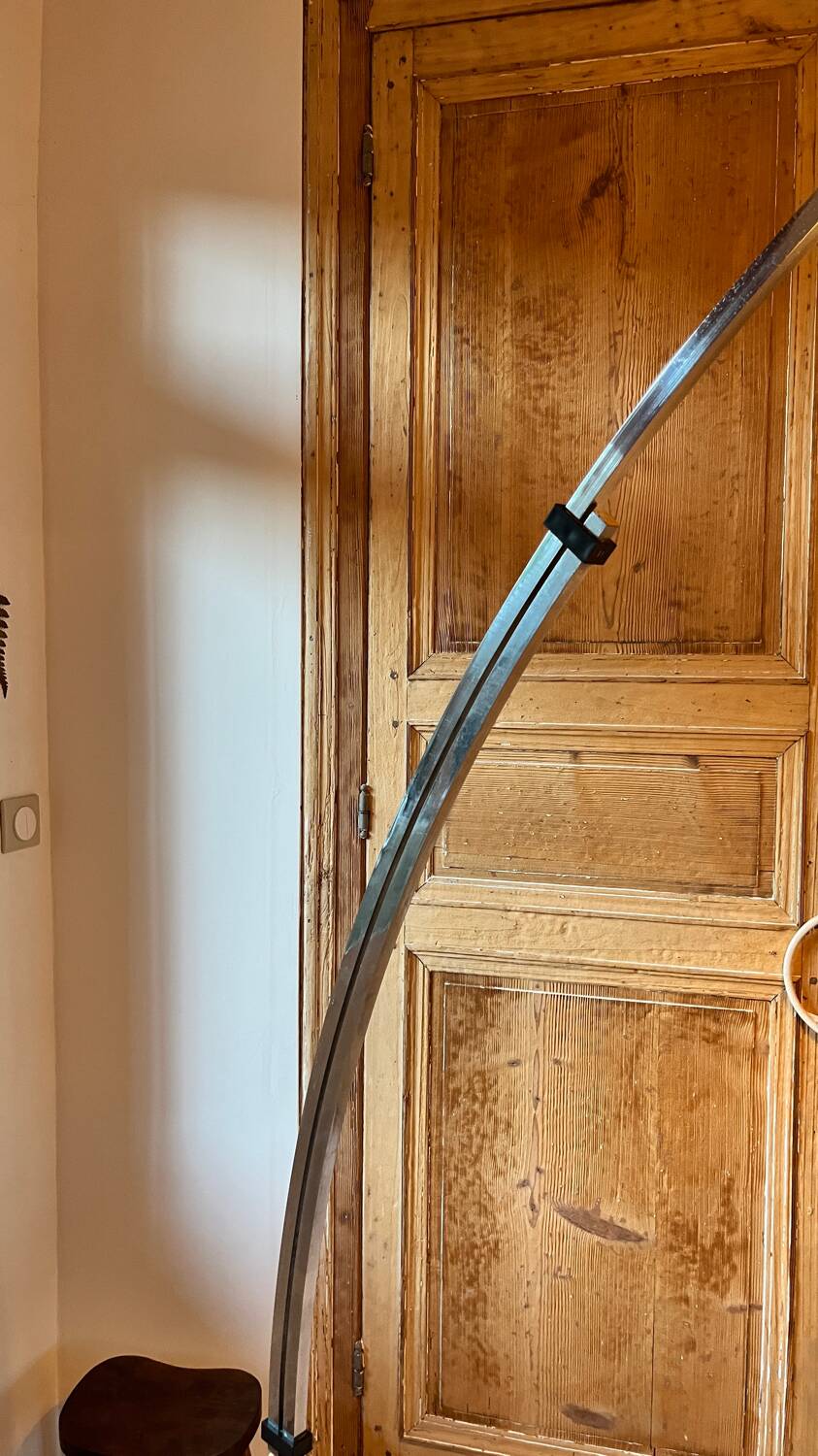 Lampadaire télescopique vintage – design Goffredo Reggiani, années 70