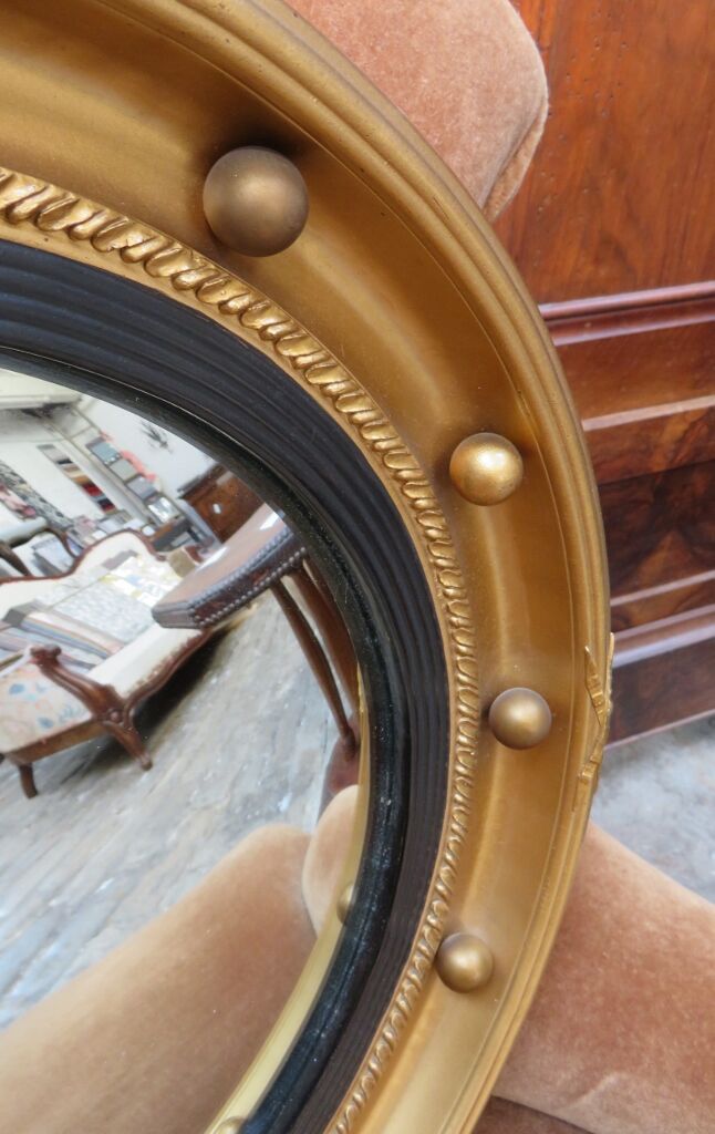 English Butlers Porthole Convex Mirror
