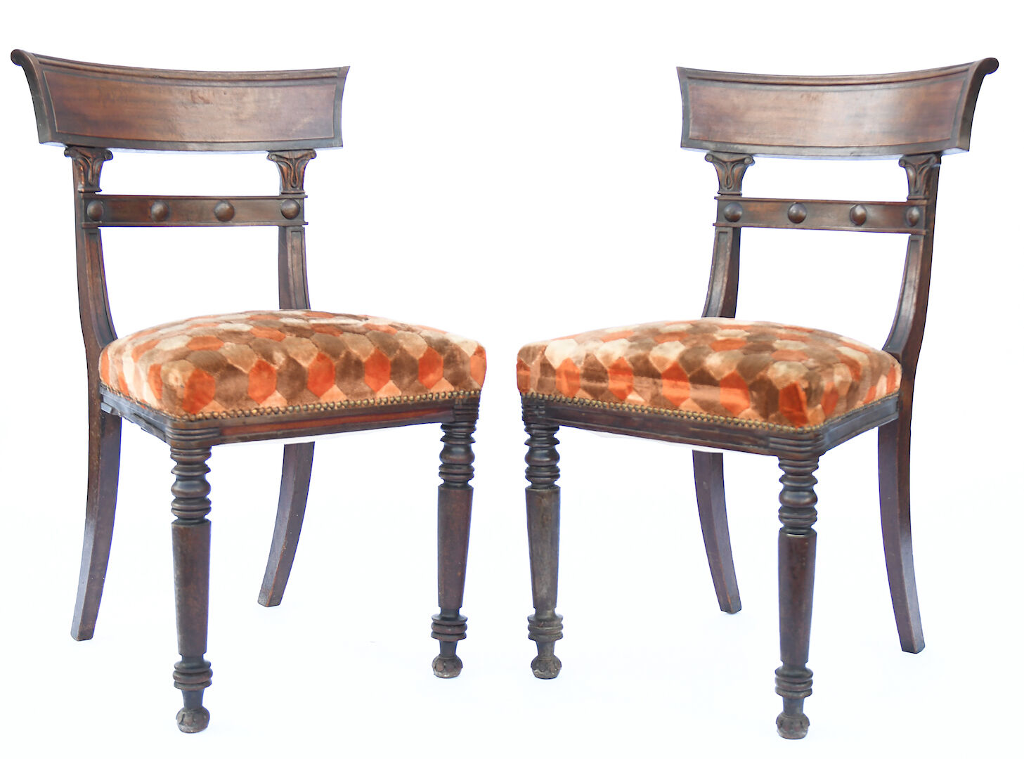 Paire de chaises anglaises
