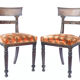 Paire de chaises anglaises