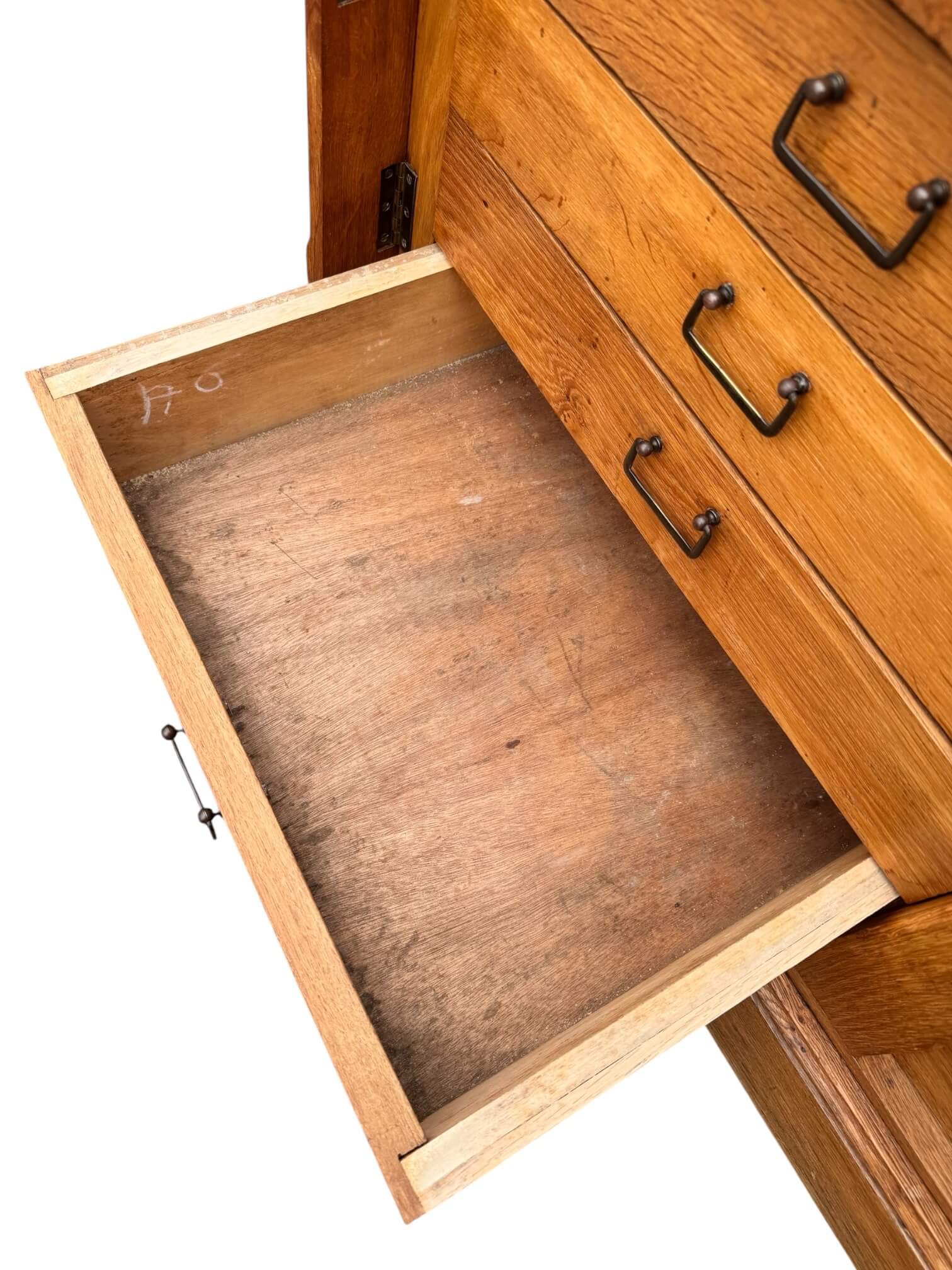 Old workshop drawer unit