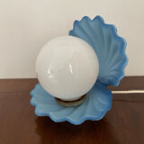 Vintage lamp bead shell ceramic