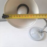 Vintage grey metal desk lamp