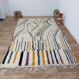 Tapis berbère en laine fait main