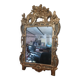 Miroir époque Louis XV,  18 eme, restauré au XX eme, bois doré, miroir au mercure d'origine