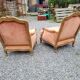 Pair of shepherdess style louis XV