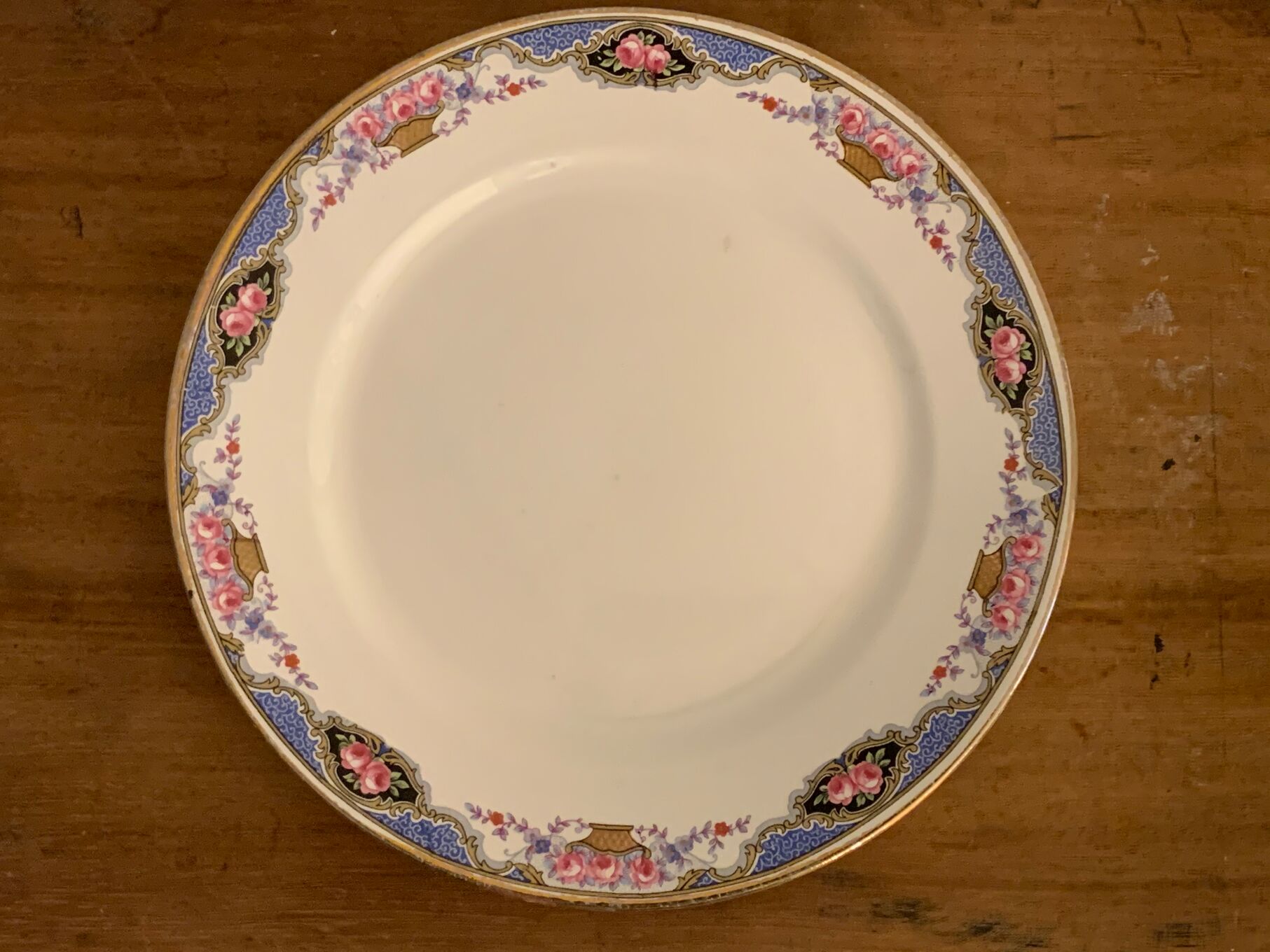 6 assiettes à dessert anciennes colorées Digoin Sarreguemines Selency 6 assiettes à dessert anciennes colorées Digoin Sarreguemines Selency