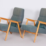 Paire de fauteuils Jaroslav Šmídek - Czech Mid Century