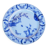 Earthenware dish from Creil and Montereau, Japan pattern.