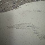 Lithograph by Henri Rivière The Snow