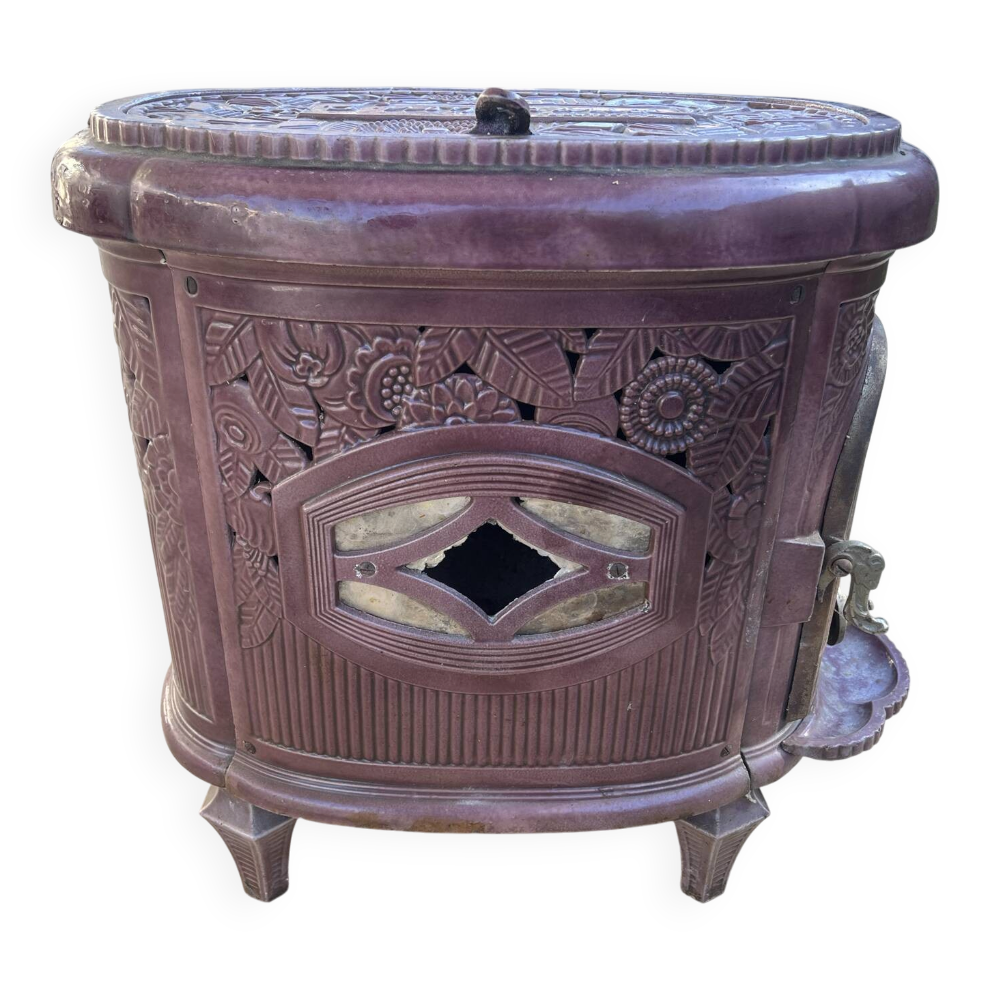 Old wood stove