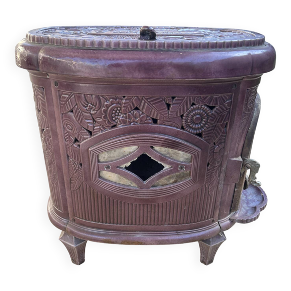 Poêle à bois ancien