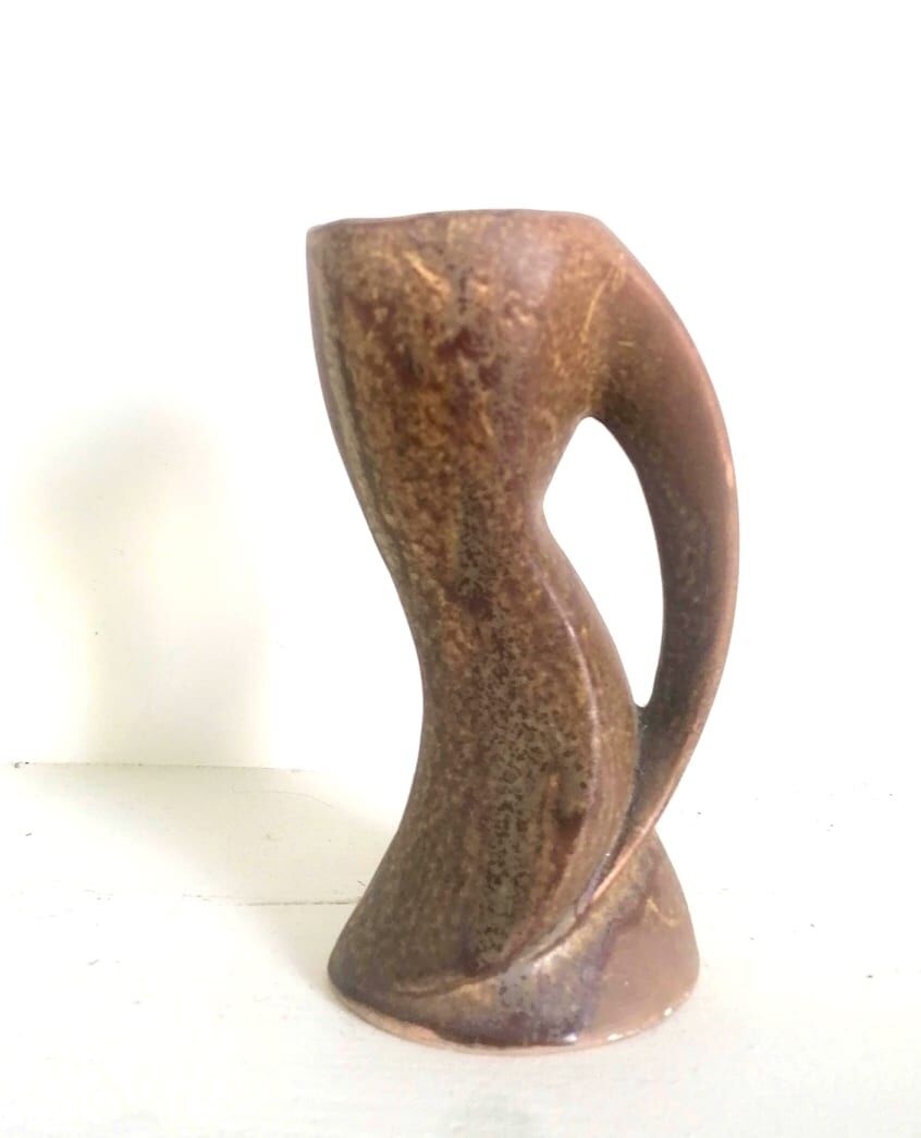 Futuristic ceramic coquetier Vallauris