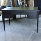Bureau de dame en bois noirci