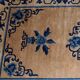 Old Chinese Peking handmade carpet 94cm x 161cm 1940s