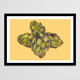 Pastel artichaut a4 légume fleur