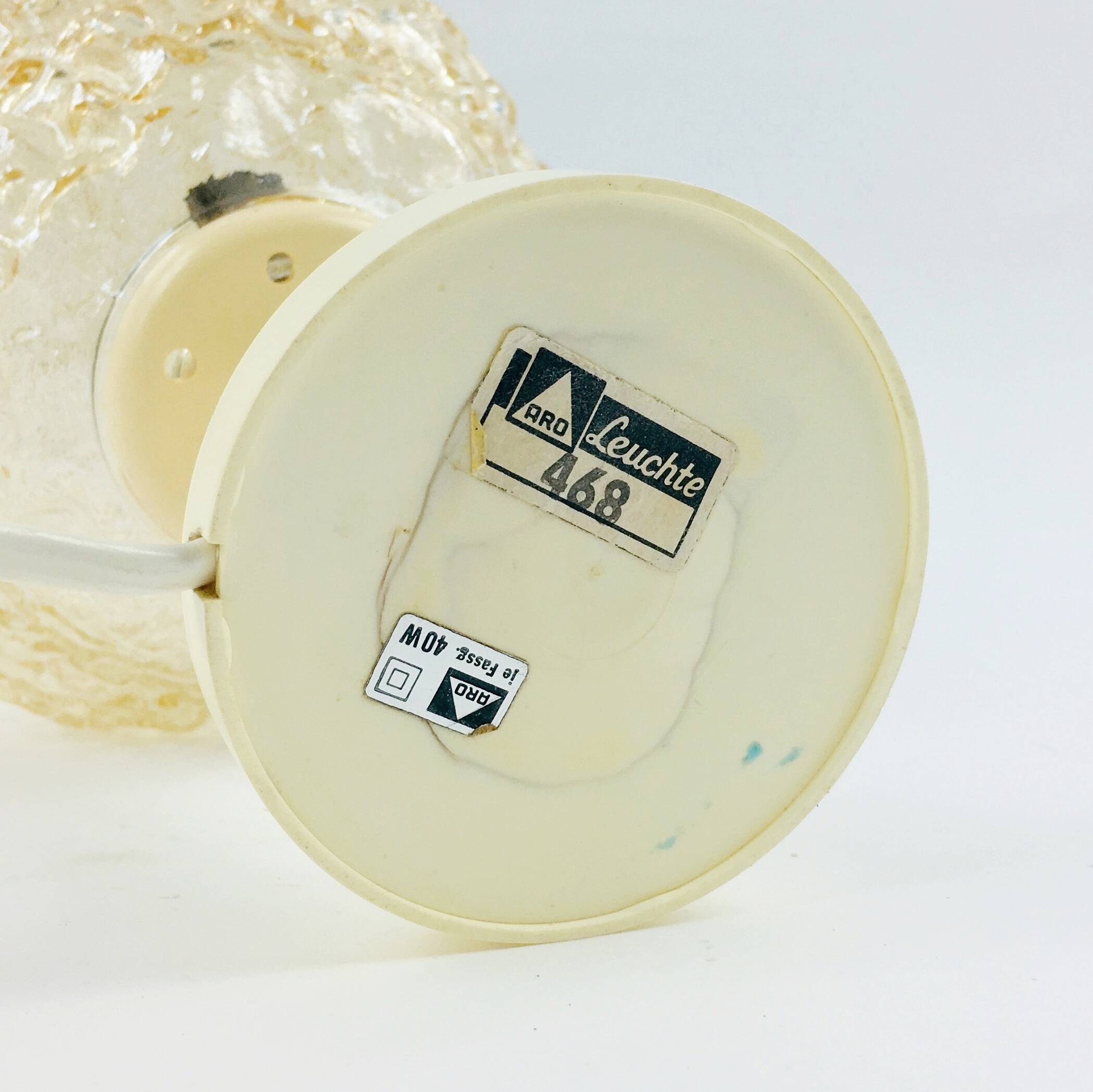 Lampe de chevet ou de table du milieu du siècle d'Aro Leuchten, Allemagne, années 1960