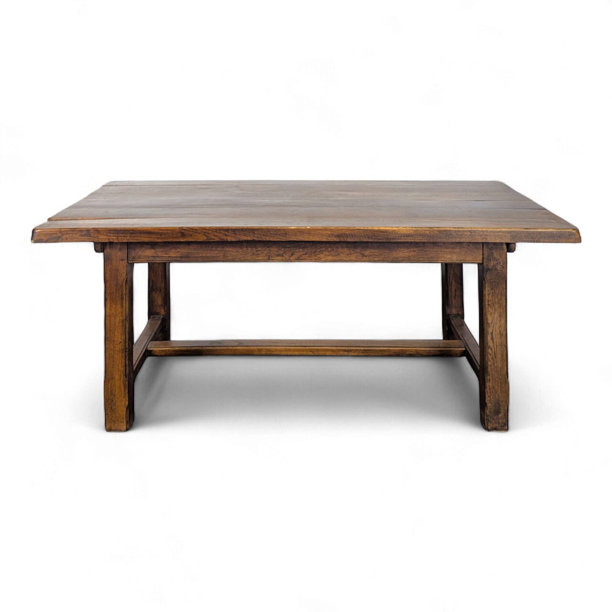 Solid oak farmhouse table