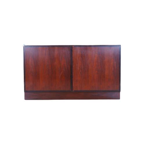 Cabinet en palissandre, design danois, années 1960, fabricant : Omann Jun