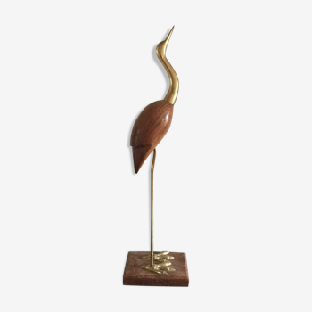 Brass heron