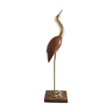 Brass heron