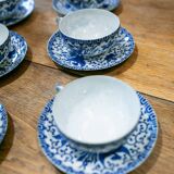 Le lot de 6 tasses japonaises