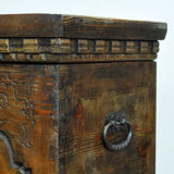 Pine Blanket Chest, Circa 1880