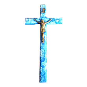 Cross "jesus in the sky" by loudenella