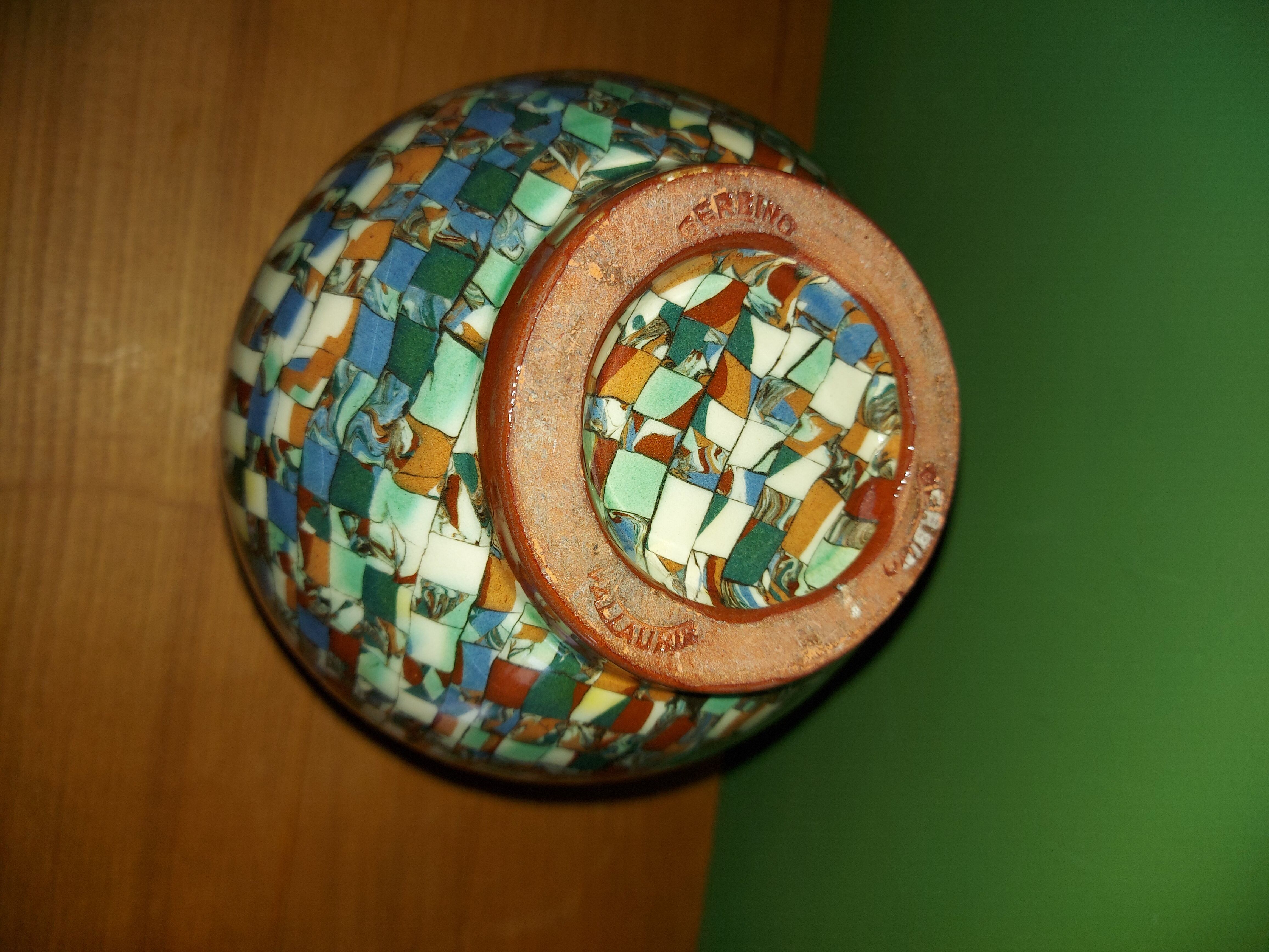 Vallauris Jean Gerbino ceramic vase