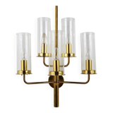 Hans-Agne Jakobsson Sonata Wall Light with 5 Arms, Mid-Century Style, Markaryd, 1960