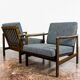 Mid Century Armchairs By Zenon Bączyk, 1960's, Set Of 2