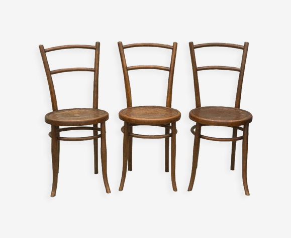 3 chaises bistrot