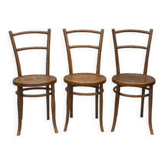 3 chaises bistrot