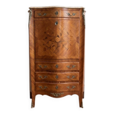 Louis XV secretary in rosewood