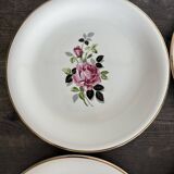 6 Amandinoise dessert plates