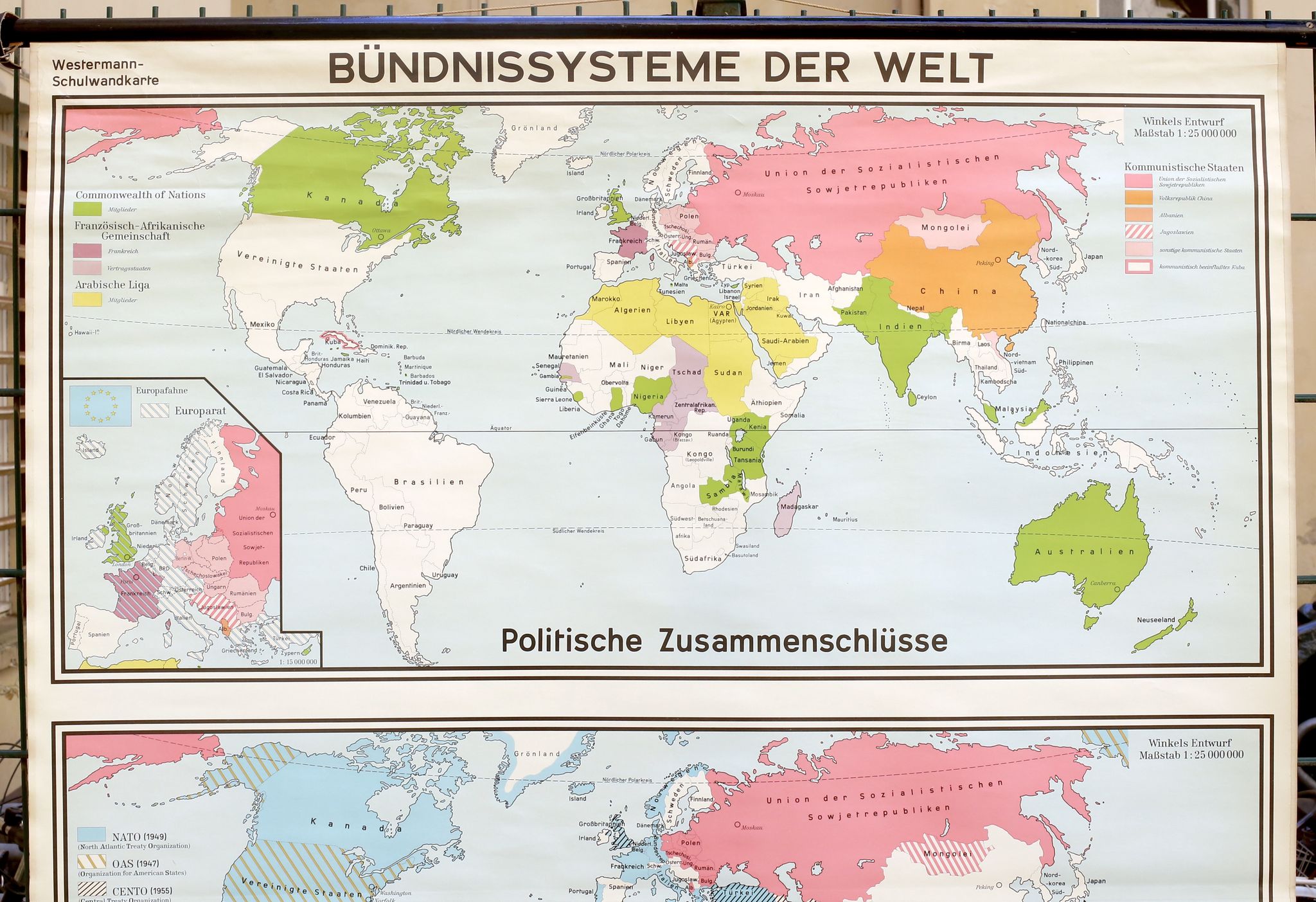 German geography map
