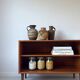 Bibliothèque en bois vintage