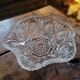 Large Cut Glass Bowl/Salad Bowl - Star Pattern