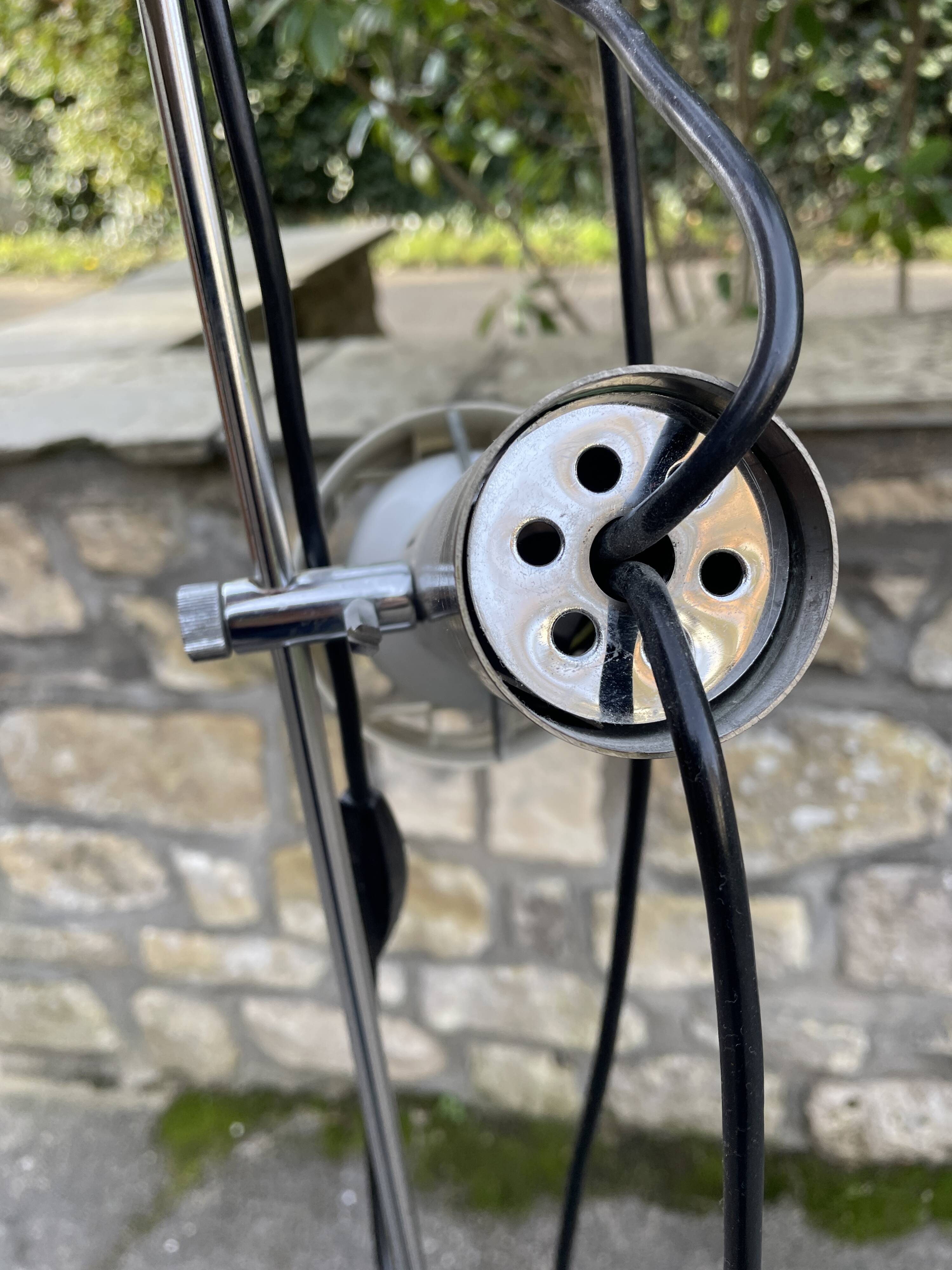 Pair of floor lamps by Alain Richard. Model A14