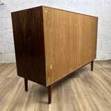 Vintage Scandinavian rosewood sideboard by Hundevad, 1960s
