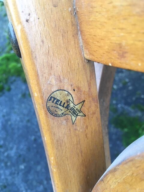 Chair of 1930 era, stamped Stella