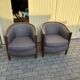 Pair of Art Deco armchairs