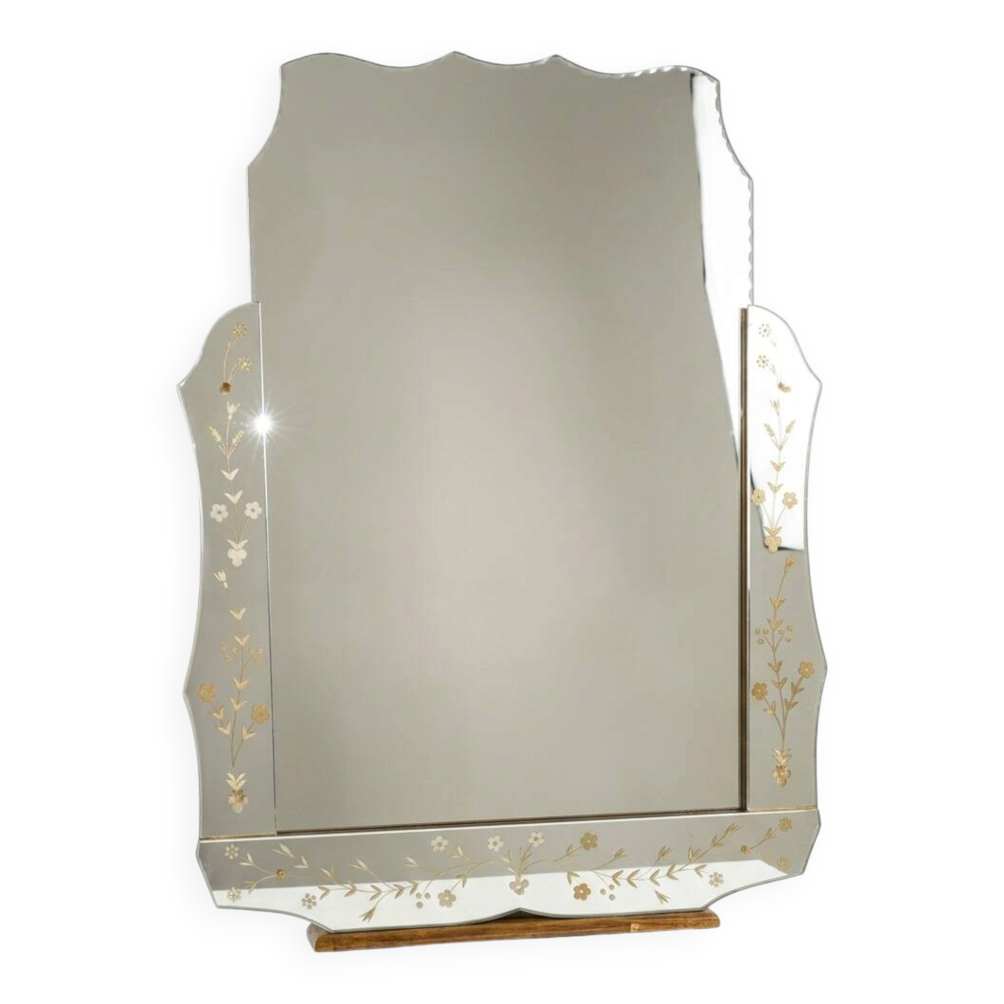 Venetian mirror Art Deco 1930s/40s