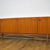 Scandinavian vintage teak row