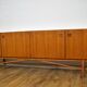 Scandinavian vintage teak row
