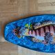 "Palissy" slip wall plate