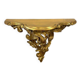 Baroque vintage gold wall-mounted console/table